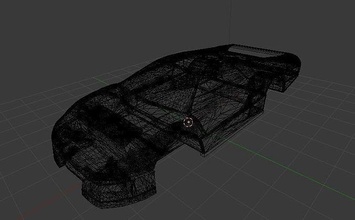 dodge turbo interceptor wraith movie art car 3dprint hobby diy automotive 3d print model - Mito3D