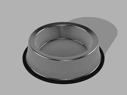 dog bowl dogbowl homeneeds dogfoodbowl essential design house kitchen dining 3d print model - Mito3D