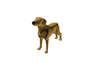 cão chamado braco bracodog dogbraco cachorros arte 3d print model - Mito3D