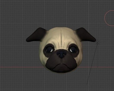 perro dibujos animados animal mamífero mascota canino insecto Arte 3d print model - Mito3D