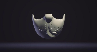 cane maschera filtro covid mascherina corona dogmask per bambini moda 3d print model - Mito3D