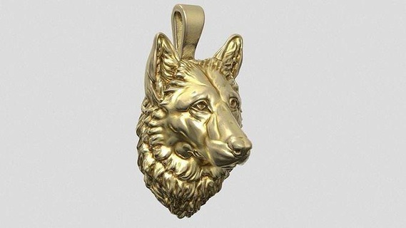 dog pendant 3d-print model file face cad 3dprint jewelry locket faced animal wedding printable pendants 3d print model - Mito3D