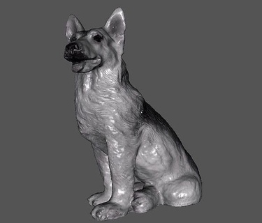 cagnolino pacco 3 cani animale domestico animali miniature mammifero arte scansioni repliche 3d print model - Mito3D