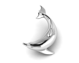 dauphin 3d bijoux bague logo anneaux pendentifs impression conception art or platine télécharger argent dragon colliers diamant bijou moderne animal 3d print model - Mito3D