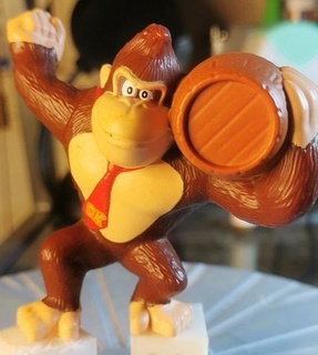 asno kong jogos personagem animal brinquedos 3d print model - Mito3D