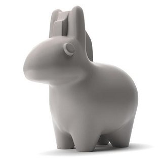 donkey piggy bank 3dprint toy game animal cute cartoon character fantasy costume gothic fear ghost creepy evil horror devil scarey sorcerer games toys 3d print model - Mito3D