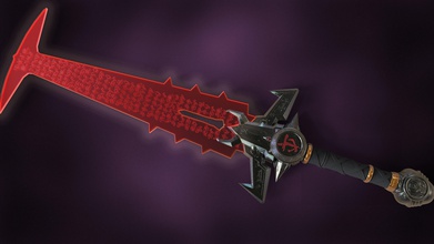 desgraça eterno cadinho espada inferno arma assassino jogos crusível bfg cosplay chama lâmina fogo colecionável brinquedos demônio 3d print model - Mito3D