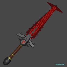 doom eternal sword crucible doometernal demon cosplay games toys 3d print model - Mito3D