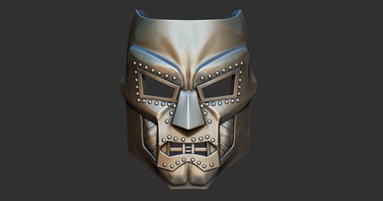 doom mask - helmet marvel cosplay ironman hero dc comic custom toy captain film games toys game accessories 3d print model - Mito3D
