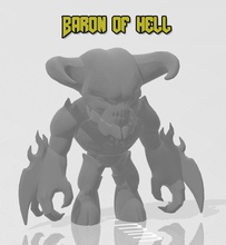 doom toy baron hell eternal figurine games toys 3d print model - Mito3D