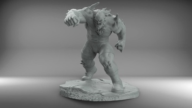 kiyamet gunu ölüm of süpermen 3d yazdır model heykel sanat adam canavar kötü minyatür koleksiyon şekil yaratık komik batman okul öncesi heykeller 3d print model - Mito3D