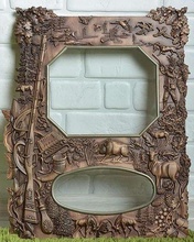 puerta reloj clok cazador decoración esculpir Arte pasatiempo bricolaje diy 3d print model - Mito3D