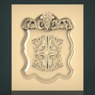 porta collezione parte 7 legna arte cnc arredamento barocco stl stile casa mobilia sculture 3d print model - Mito3D