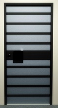 door design 55 wood furniture interior modern room architecture house architectural lock doorhandle 3d print model - Mito3D