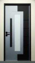 door design 66 wood furniture interior modern room architecture house architectural lock doorhandle 3d print model - Mito3D