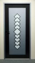 kapı tasarım 69 odun mobilya iç modern oda mimari ev kilit kolu 3d print model - Mito3D