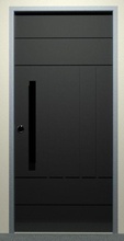 kapı tasarım 83 odun mobilya iç modern oda mimari ev kilit kolu 3d print model - Mito3D