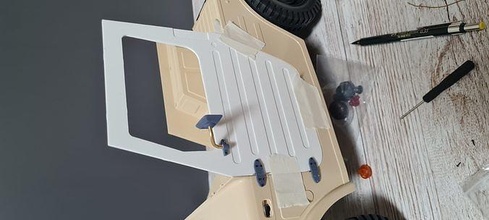 porte fms Jimny 1to6 Suzuki lj10 lj80 jeep échelle 1 6 robot d'exploration voiture véhicule loisir DIY automobile 3d print model - Mito3D