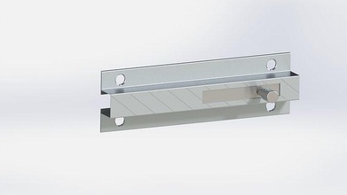porta robusto aço segurança industrial faça ferramenta sólido passatempo mecânico partes 3d print model - Mito3D