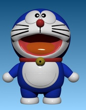 doraemon gatto cartone animato manga anime giapponese Giappone divertimento arte illustrazione giocattoli figura azione Giochi 3d print model - Mito3D