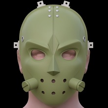 dorohedoro - nikaido mask 3d model print 3dprint character printable female cosplay head toys anime face games 3d print model - Mito3D
