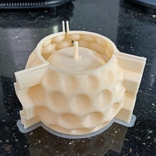 punkt pflanzer schimmel 3d topf beton pla vase zement gießen diy handgemacht minimalistisch geometrisch dekor besetzung saftig wiederverwendbar hobby 3d print model - Mito3D