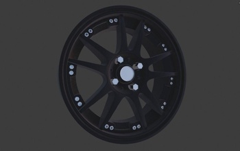 dotz marcas Escotilha escala 1 43 imprimível roda escalável Rueda 24 25 carro veículo passatempo 3d print model - Mito3D