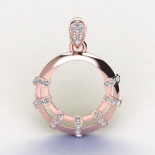 Duplo pendente 06 jóia gema noivado Casamento jóias diamante anel prata ouro joalheria engagem moda esterlina branco brilhante safira beleza argolas brincos pingentes 3d print model - Mito3D