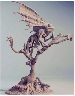 doxy yaratık fantastik canavarlar Harry çömlekçi sihirbazlık koklayıcı bowtruckle Grindelwald Newt dolandırıcı Dumbledore peri kaçmak kopya hayvanlar heykel fantezi kurgusal Sanat heykeller 3d print model - Mito3D