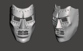 dr doom o lifesize máscara marvel quadrinhos cosplay traje capacete desenhos animados fantástica quatro a arte varreduras réplicas verifica 3d print model - Mito3D