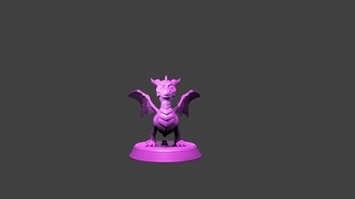 drago casa fantasia monster bestia mito arredamento rettile magico la leggenda 3d print model - Mito3D