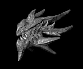 Dragão 3d animal arte desenho animado invertebrado estátua criatura pré histórico fantasia ficcional fera predador lagarto primitivo esculturas 3d print model - Mito3D