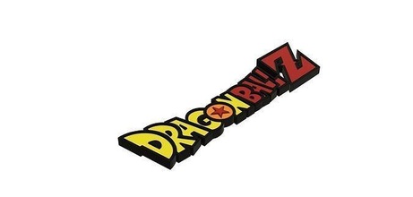 drachen ball logo anime manga superheld dragon karikatur goku vegeta statue zahl hobby hand werkzeuge kunst zeichen logos 3d print model - Mito3D