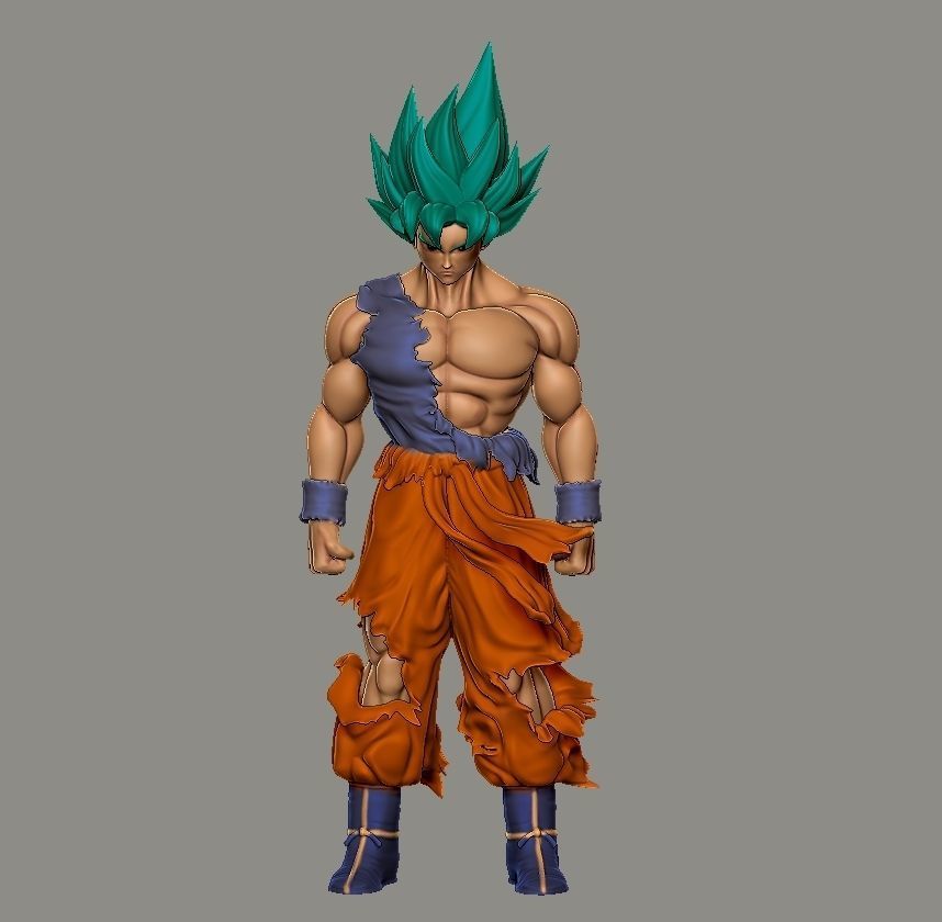 vegeta ultra ego Modelo 3D ・ Mito3D