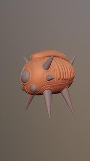 Drago palla nave navata namek dbz arte gioco illustrazione studio sculture 3d print model - Mito3D