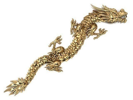 dragon china rong conrong matrong gold design sculpture jewelry sculptures con diamond ring ringdragon creature silver sterling bracelate jewellery jewel art 3d print model - Mito3D