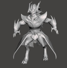 dragon oracle udyr phoenix form 3d model league of legends wild rift lol games toys game accessories 3d print model - Mito3D
