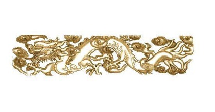 2d ejderha kolye takı logo yüzük baskı tasarım anıt sanat altın platin indir Gümüş caiters elmas mücevher modern 3d print model - Mito3D