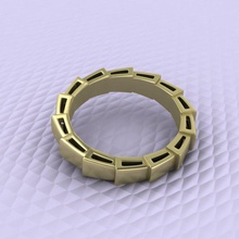 dragon ring Schmuck stl neue cnc drucken gold Silber desing Ringe 3d print model - Mito3D