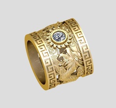 dragon-ring-Schmuck Schmuck ring logo Ringe - Anhänger drucken design Denkmal Kunst gold Platin download Silber dragon Halsketten caiters diamond Juwel modern Diamant-ring 3d print model - Mito3D