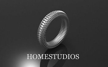 drago pelle squillare gioielleria oro argento stampabile fidanzamento sterlina moda bellezza platino serpente fantasia motociclisti immaginario creatura gioiello anelli 3d print model - Mito3D