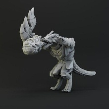 dragon warrior miniatures dungeon dragons dungeonanddragons 3dprinting miniature wargames tabletop toy gametoy board fantasy printable character games toys animal 3d print model - Mito3D
