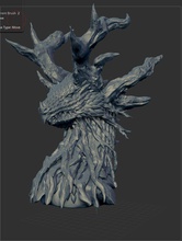dragonbust 4 art bust concept dragon head horn sculptures animal anatomy fantasy print monster 3d print model - Mito3D