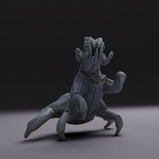 dragonfly nymph fantasy monster dungeonsanddragons dnd homebrew art sculptures 3d print model - Mito3D