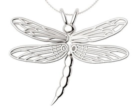 dragonfly pendant jewelry design 3d 3ddesign 3dp 3dprinting printing nature insect jewellery elegant beautiful pendants 3d print model - Mito3D