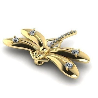 dragonfly pendant model 1954 ring earrings kolco sergi dlya pechati 3dmodel printable sterling fashion silver engagem platinum jewellery engagement jewelry rings missfox pendants 3d print model - Mito3D