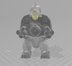 dragonzord lego robot powerranger mightymorphin thunderzord megazord games toys 3d print model - Mito3D