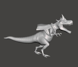 drake dinosaur transformation 3d model xdrake piece onepiece op games toys 3d print model - Mito3D