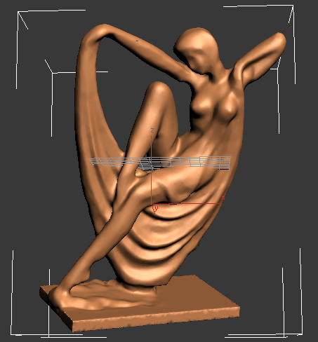 dökümlü Bayan sanat bol heykel model heykeller 3D print model - Mito3D