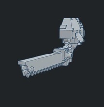 dreadboi spada catena dreadnought arma giocattolo warhammer 40k gioco guerra wargaming passatempo Fai 3d print model - Mito3D